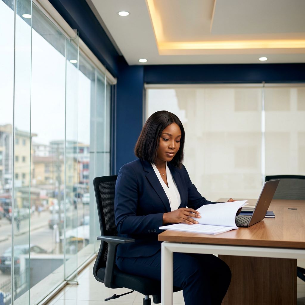 Olusola Adekanola and Co office environment